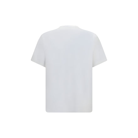 Tricou Prada alb din bumbac
