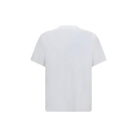 Tricou Prada alb din bumbac