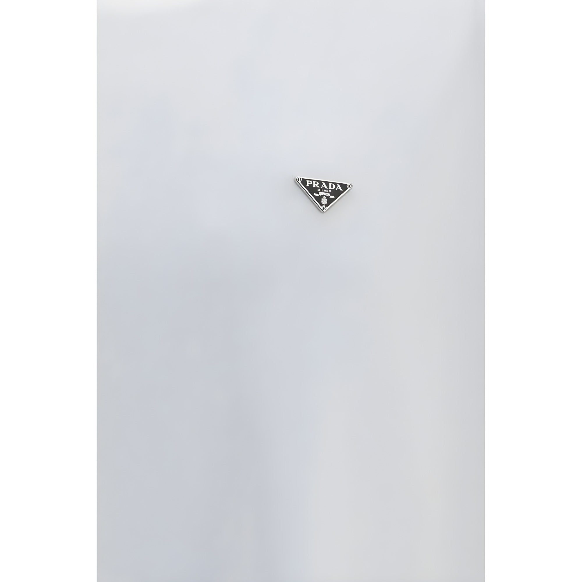 Tricou Prada alb din bumbac