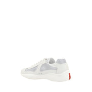 Prada White Low Top Sneakers