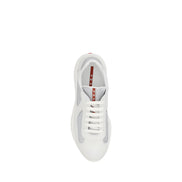 Prada White Low Top Sneakers
