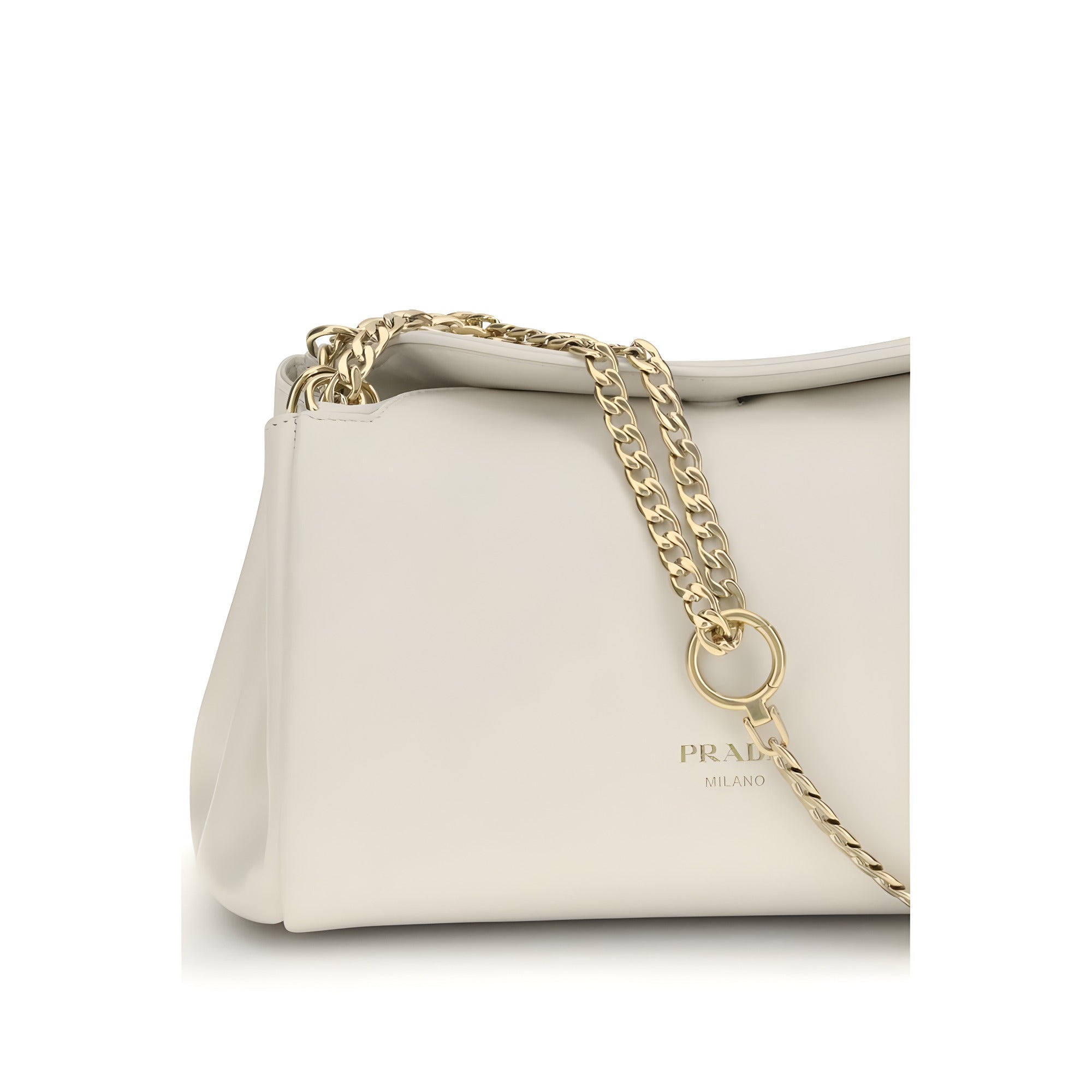 Prada White Shoulder Bag