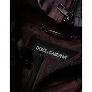 Jachetă Blouson cu Glugă Dolce & Gabbana Camuflaj Mov