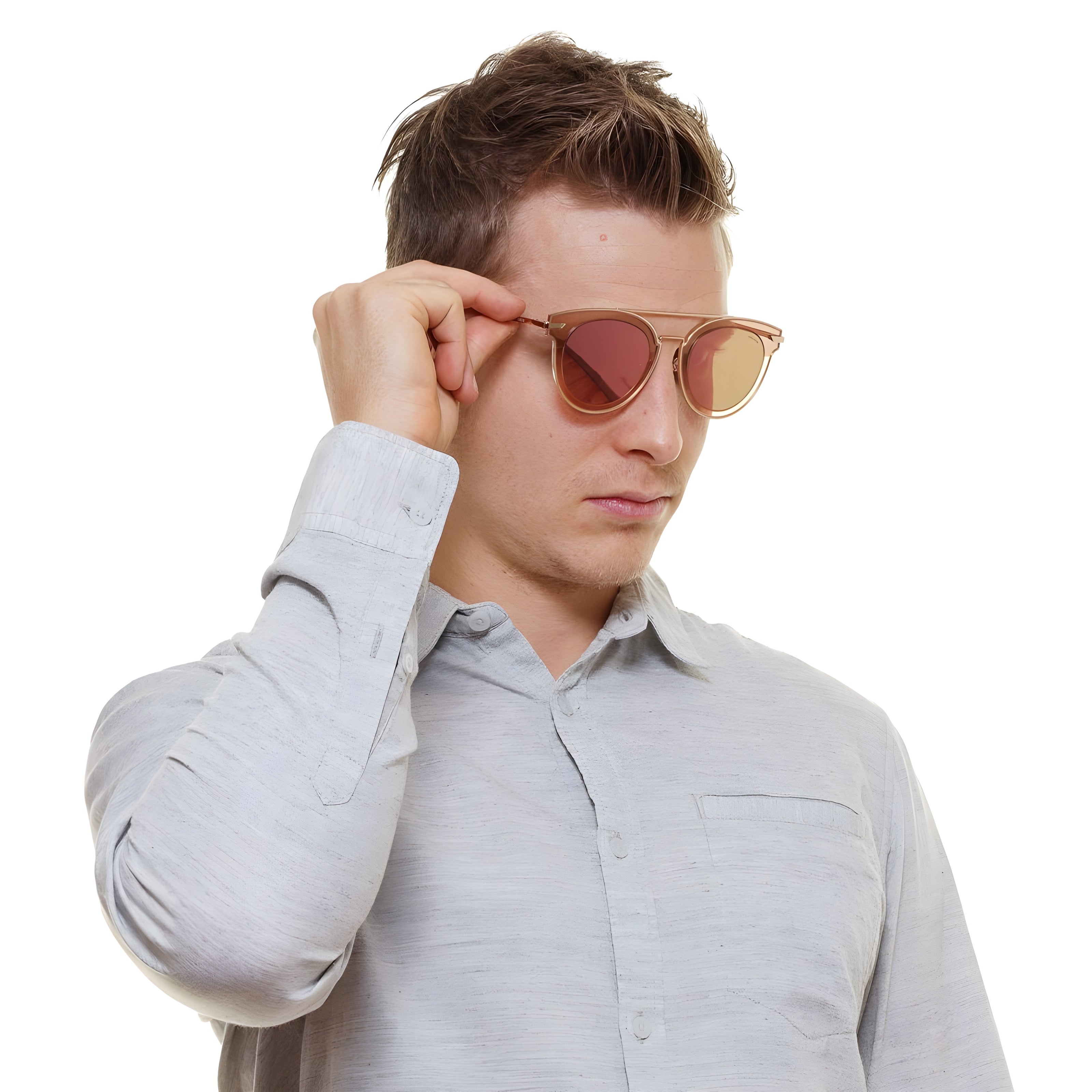 Police Rose Gold Sunglasses