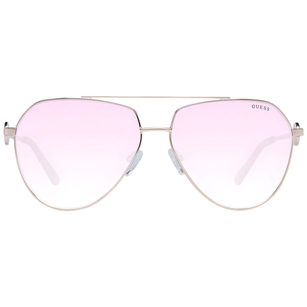 Ochelari de soare Guess auriu-roze