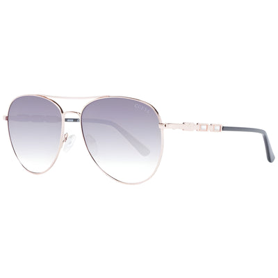 Ochelari de soare Guess auriu-roze