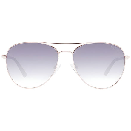 Ochelari de soare Guess auriu-roze