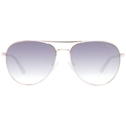 Ochelari de soare Guess auriu-roze