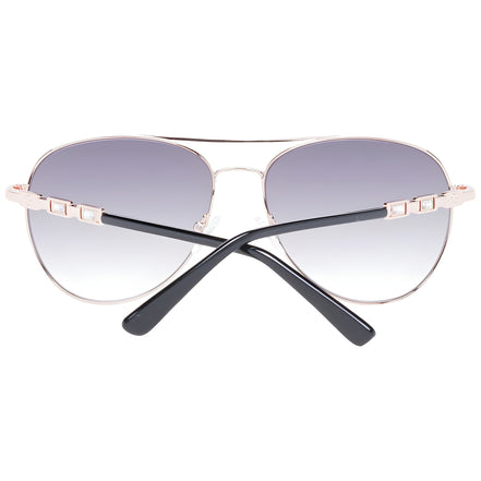 Ochelari de soare Guess auriu-roze