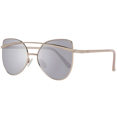 Ochelari de soare Guess auriu-roze