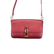 Geantă de mână Furla din piele roșie