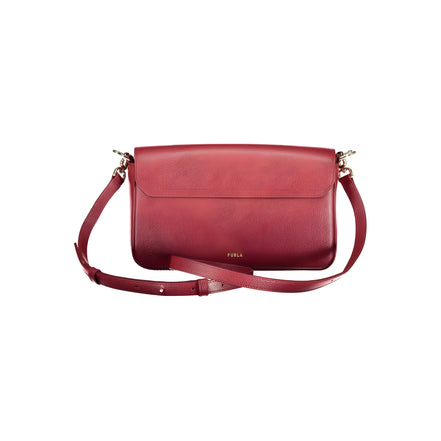 Geantă de mână Furla din piele roșie