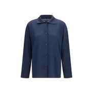 'S Max Mara Blue Linen Cardigan