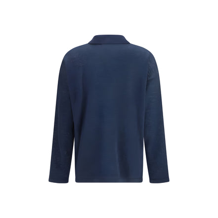 'S Max Mara Blue Linen Cardigan