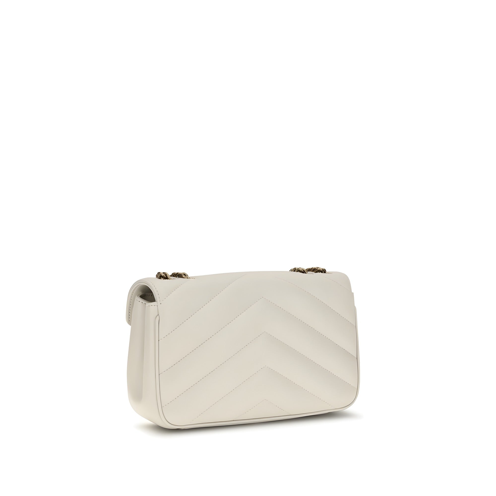 Saint Laurent Beige Leather Shoulder Bag