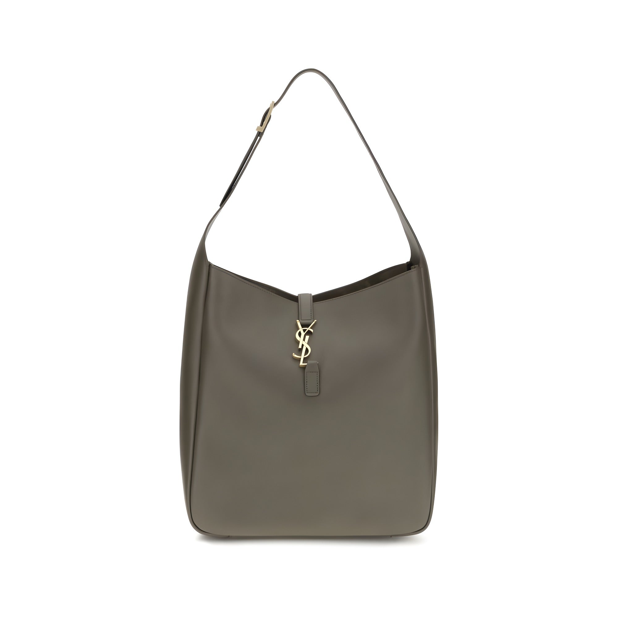 Saint Laurent Bicolor Calf Leather Bos Taurus Shoulder Bag