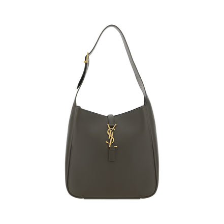Saint Laurent Bicolor Calf Leather Shoulder Bag