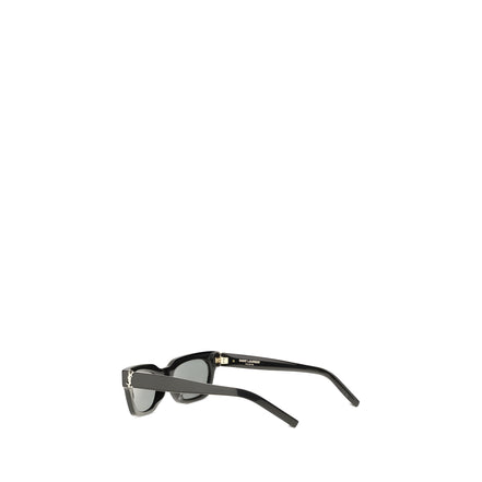 Ochelari de soare Saint Laurent negri din acetat Wellington