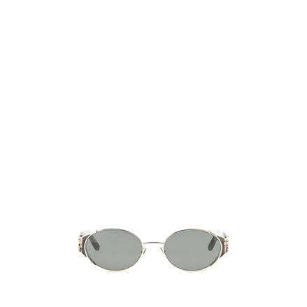 Ochelari de soare Saint Laurent negri din acetat ovali
