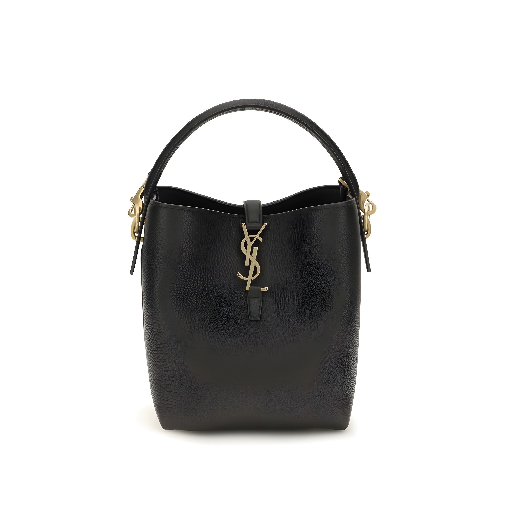 Saint Laurent Black Bucket Bag
