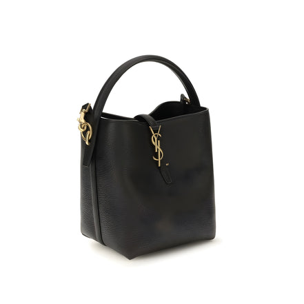 Saint Laurent Black Bucket Bag
