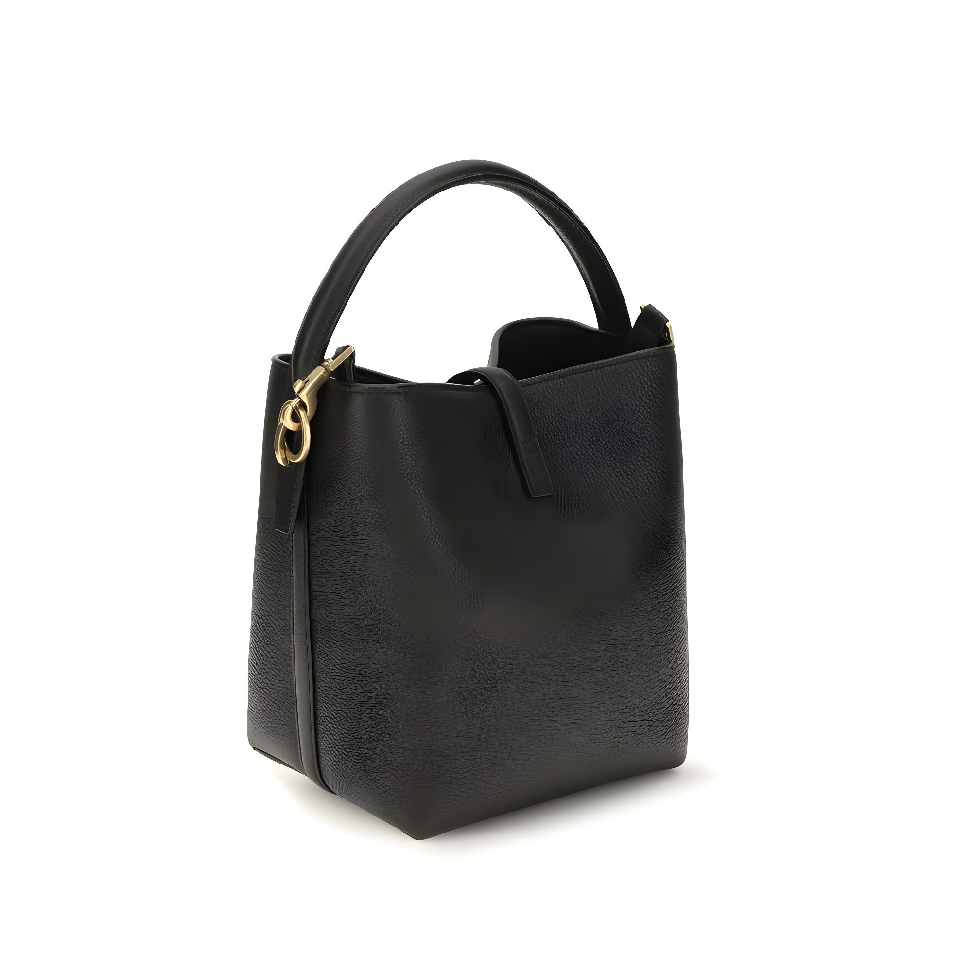 Saint Laurent Black Bucket Bag