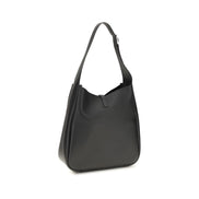 Saint Laurent Black Calf Leather Shoulder Bag
