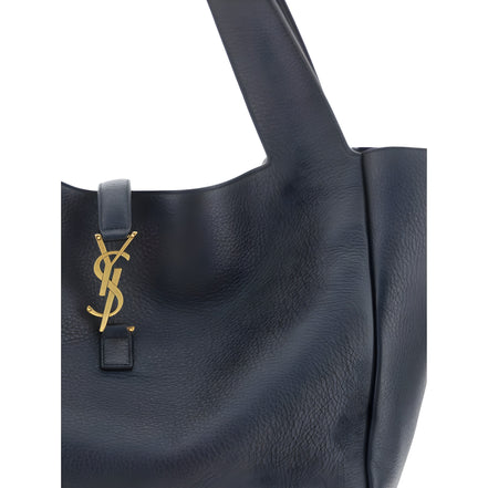 Geantă de umăr Saint Laurent din piele de vițel neagră