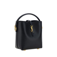 Geantă de umăr Saint Laurent neagră din piele de vițel
