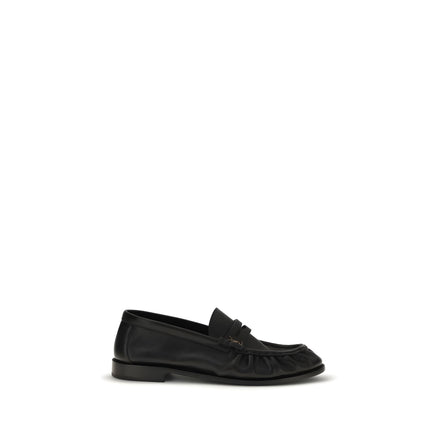 Saint Laurent Loafers Slip-On Negri din Piele