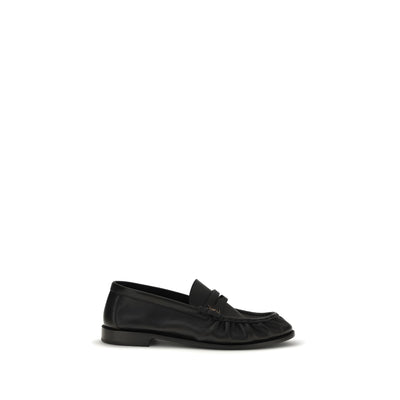 Saint Laurent Loafers Slip-On Negri din Piele