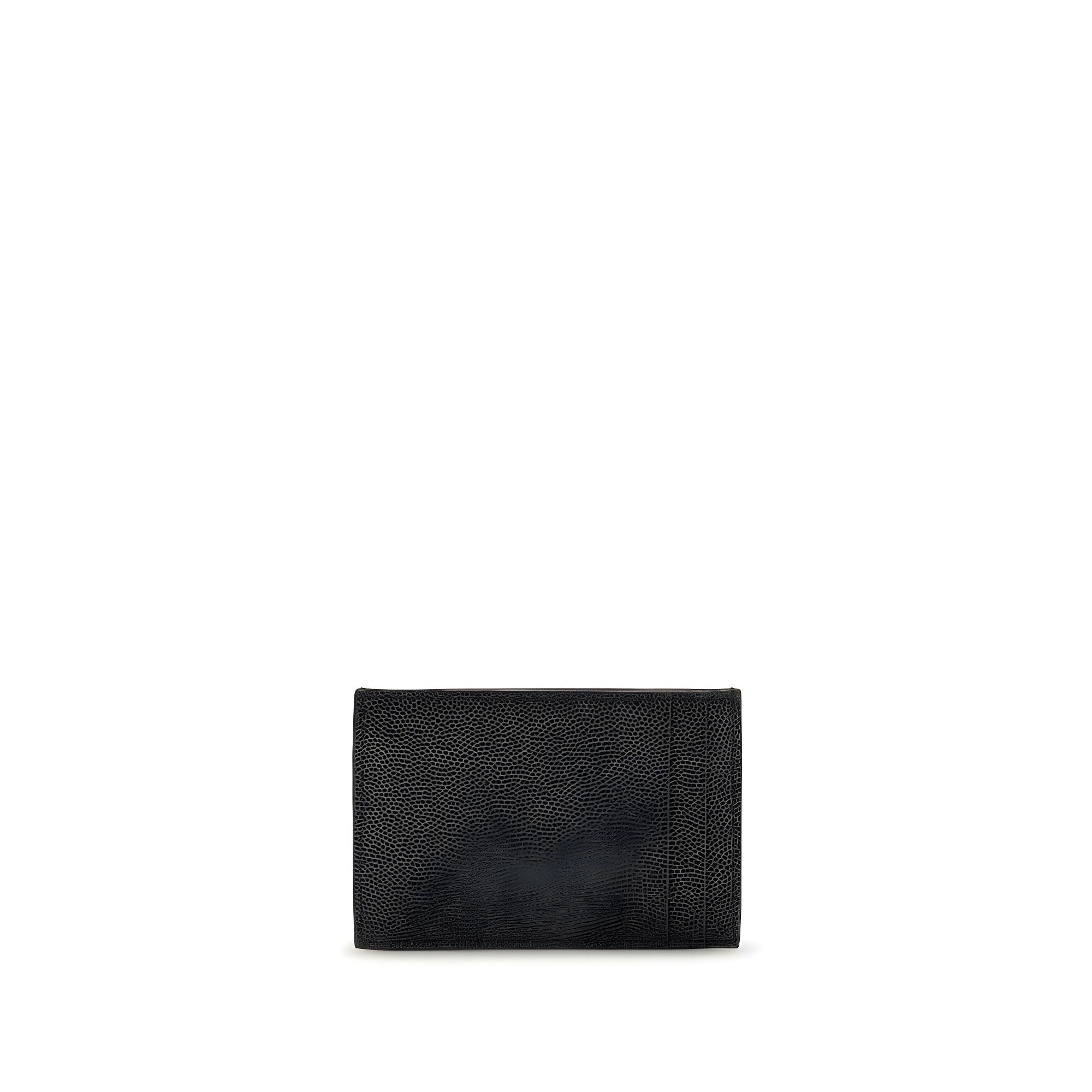 Saint Laurent Black Calf Leather Wallet