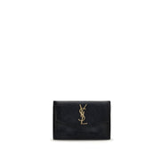 Portofel Saint Laurent negru din piele