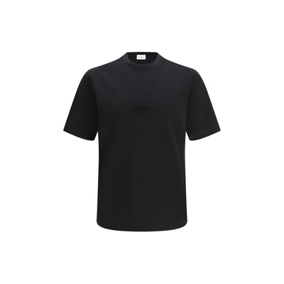 Tricou Saint Laurent negru din bumbac