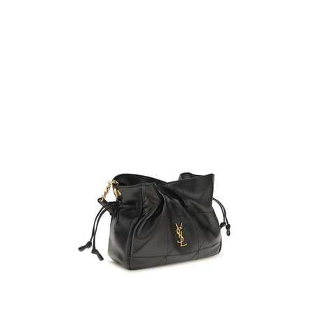 Plic Saint Laurent negru din piele nappa