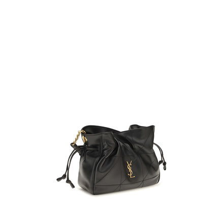 Plic Saint Laurent negru din piele nappa
