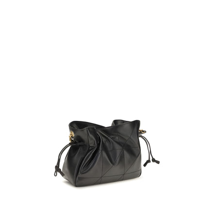 Plic Saint Laurent negru din piele nappa