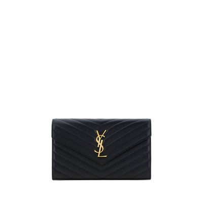 Geantă de umăr neagră Saint Laurent