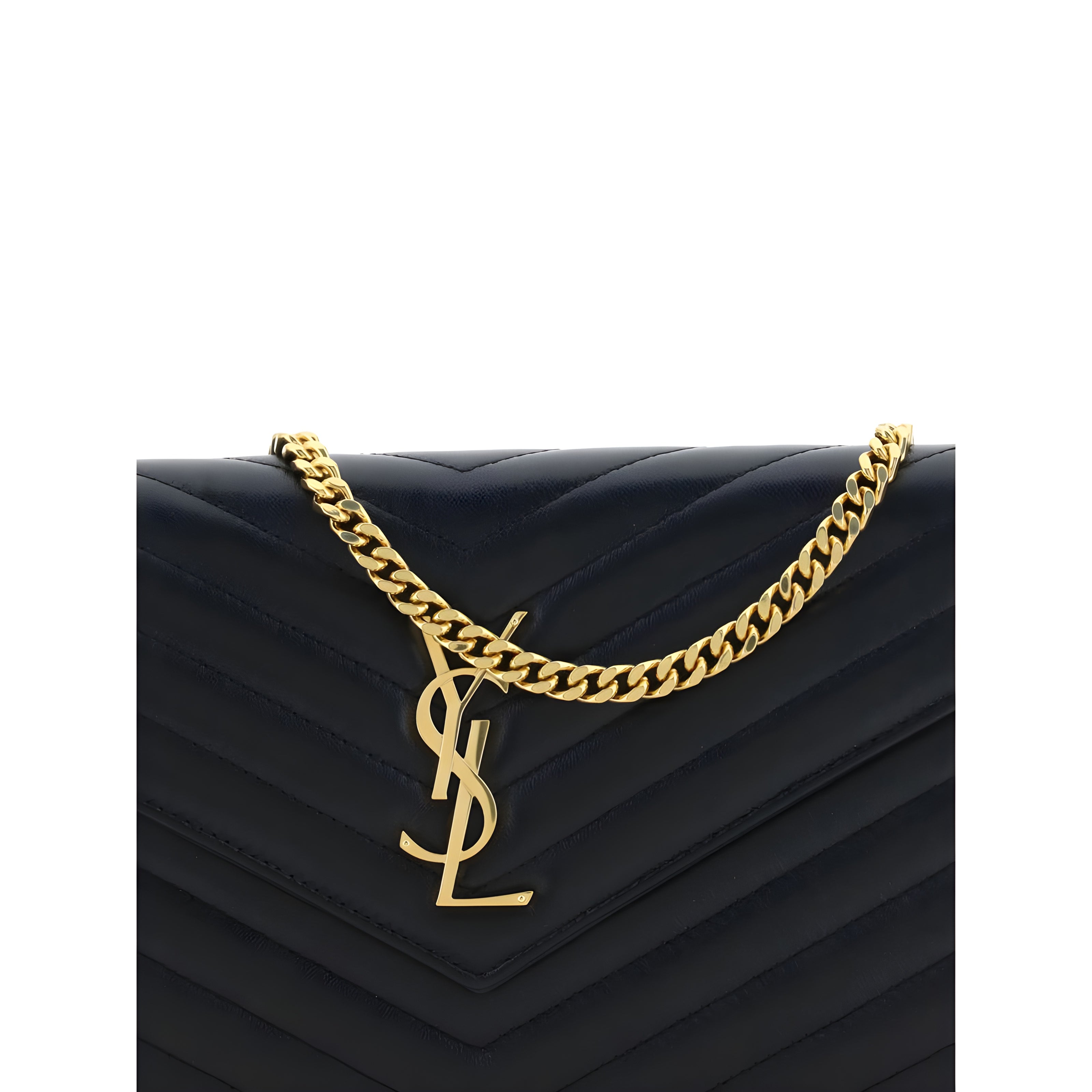 Geantă de umăr neagră Saint Laurent