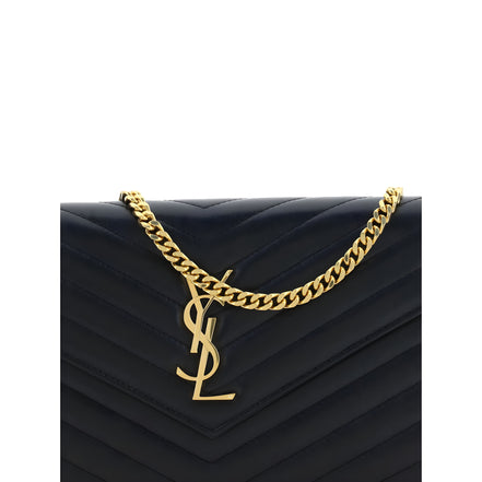 Geantă de umăr neagră Saint Laurent