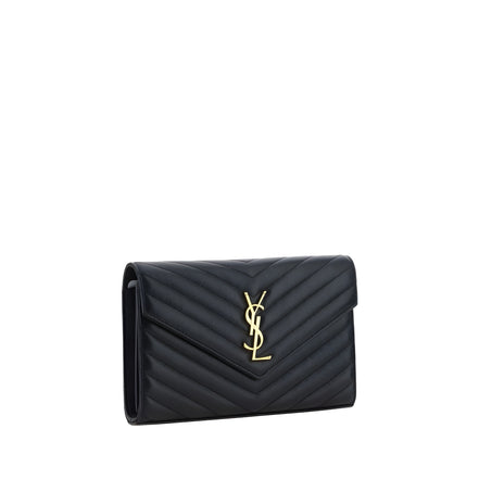 Geantă de umăr neagră Saint Laurent