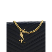 Geantă de umăr neagră Saint Laurent