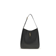 Geantă de umăr Saint Laurent neagră Le 5 À 7