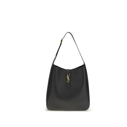 Geantă de umăr Saint Laurent neagră Le 5 À 7