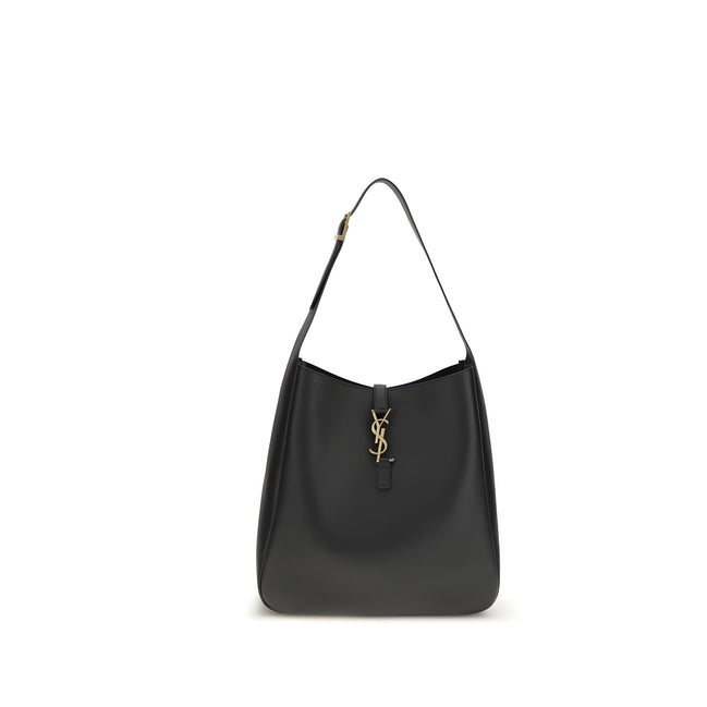 Geantă de umăr Saint Laurent neagră Le 5 À 7