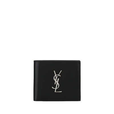 Portofel Saint Laurent negru din piele