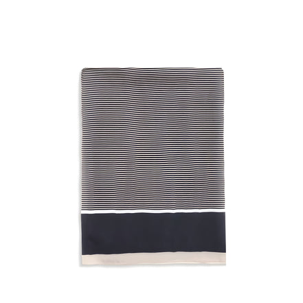 Saint Laurent Blue Silk Scarf