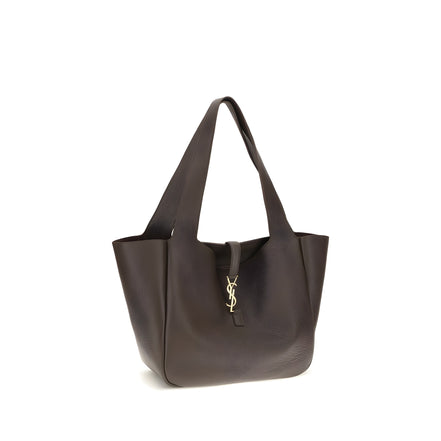 Geantă Saint Laurent maro din piele