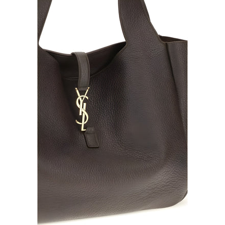 Geantă Saint Laurent maro din piele