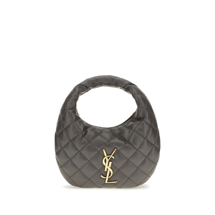 Geantă Saint Laurent gri din piele nappa